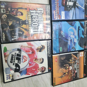ps2 메뉴얼 없는타이틀 5개 일괄 택포 3.0