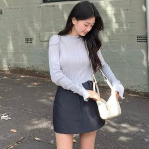 시에 sie 슬로 코튼 스커트 xs