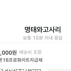 아이폰 16프로 화이트 256g