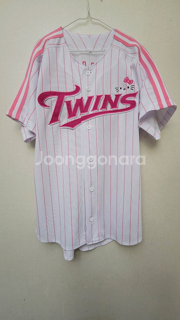 <새상품>LG트윈스 핑크유니폼 헬로키티 95 이상훈--0