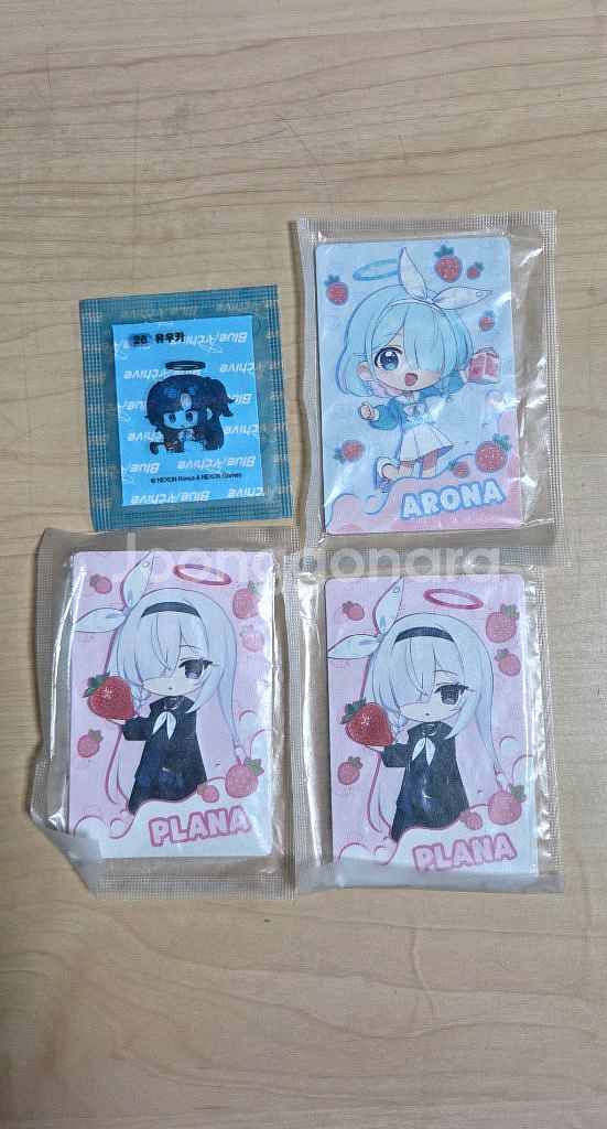 gs25 블루아카이브 포카,띠부씰--0