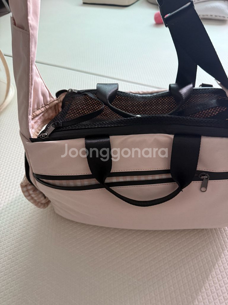 팻츠랜드 이동가방M사이즈, 메쉬이동가방--0