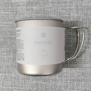 스노우피크 티탄 머그컵 450ml