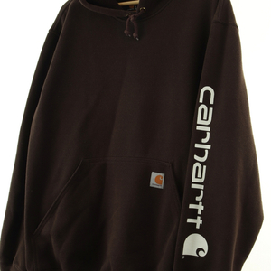 (L-4XL) 칼하트 후드티셔츠 딥브라운 빅사이즈