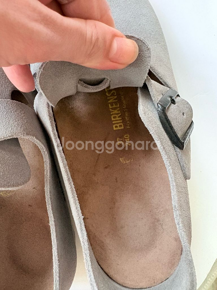 버켄스탁 런던 그레이 37 240--2