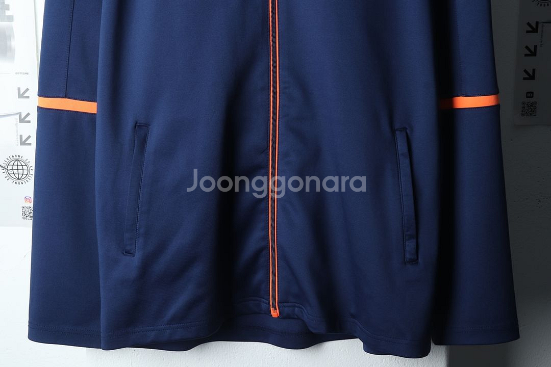 (2XL) 퓨마 집업져지 트랙탑 빅사이즈 네이비--3