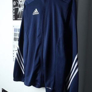 (L-XL) 아디다스 집업져지 트랙탑 네이비 올드스쿨