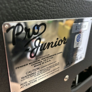 Fender 펜더 Pro Junior 진공관 앰프 Ma