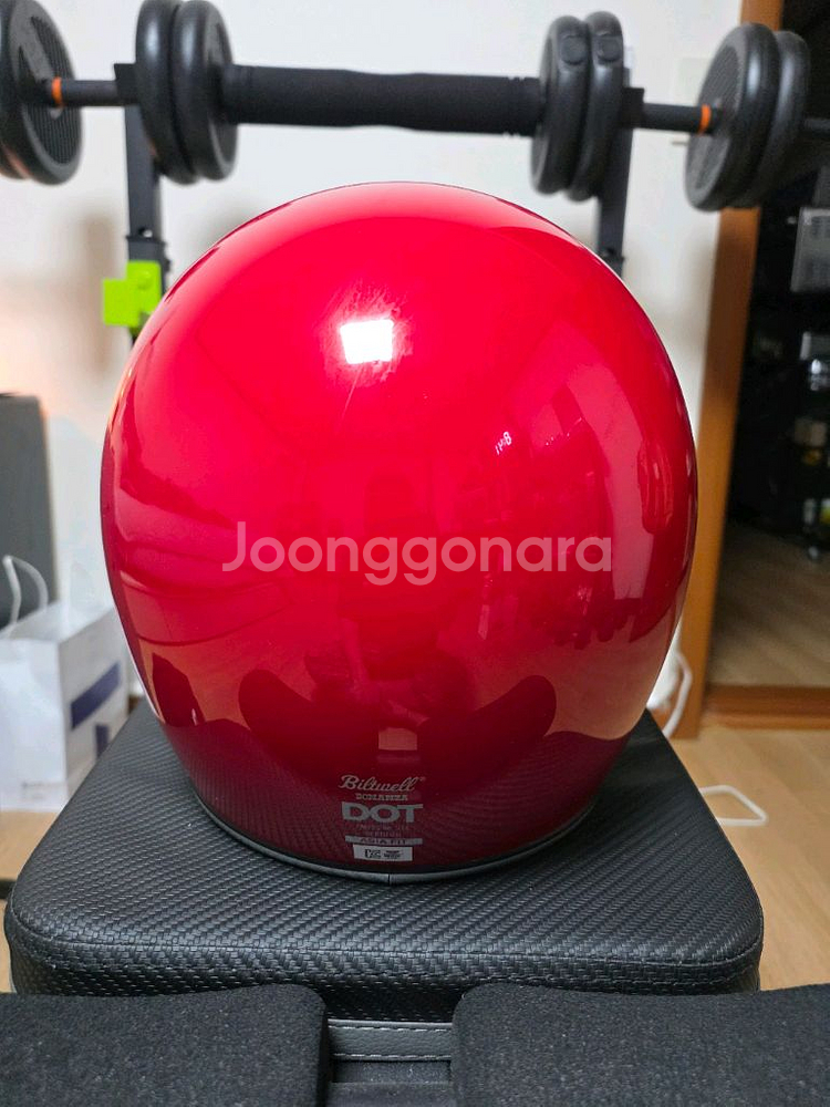 보난자 반모헬멧(레드) XL 판매합니다!!!--2