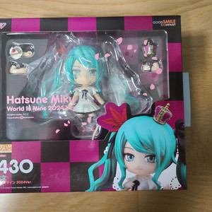 넨도로이드 특전 하츠네 미쿠 월드이즈마인