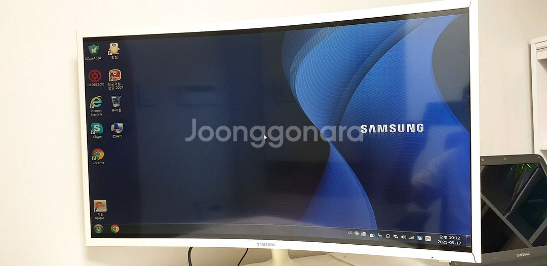 삼성 커브드 TV겸용 모니터 32인치--0