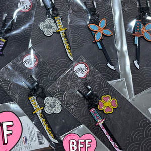 귀멸의 칼날 일륜도 키링