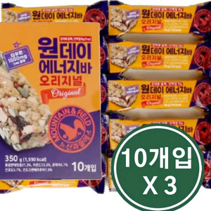산과들에 원데이 에너지바오리지널 30개(10개입3박스)