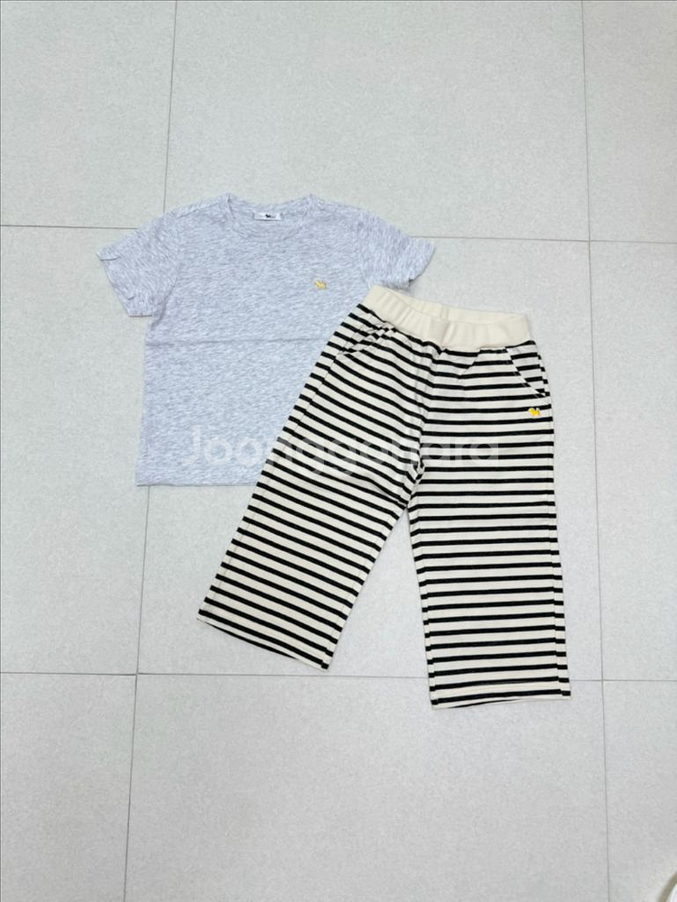 미착용) 블루독베이비 상하세트 110--0