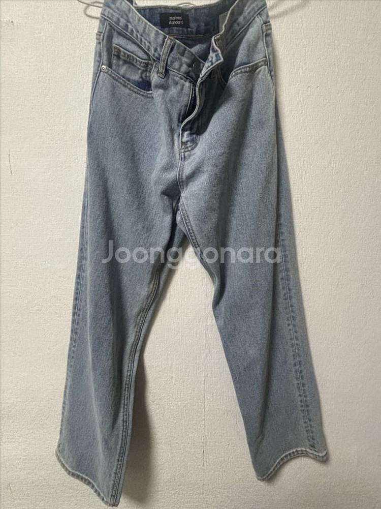 무신사 스탠다드 스트레이트 데님팬츠--1