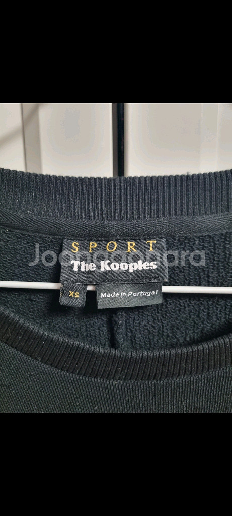 쿠플스 맨투맨 긴팔티 xs the kooples--3
