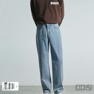 무신사 스탠다드 스트레이트 데님팬츠