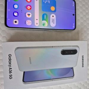 갤럭시 A36 5G 화이트 자급제폰 팝니다