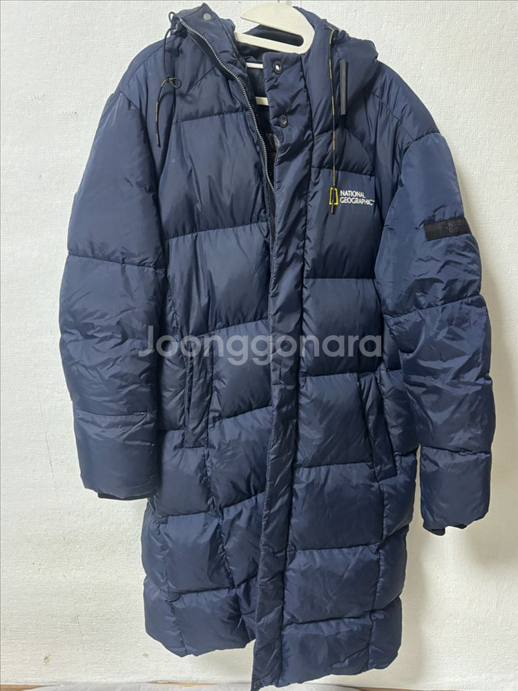 내셔널지오그래픽 롱패딩 네이비 L--0