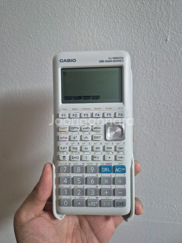 카시오 fx-9860GIII 감평사 계산기--0