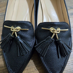 태슬 로퍼 블랙 3cm 230사이즈