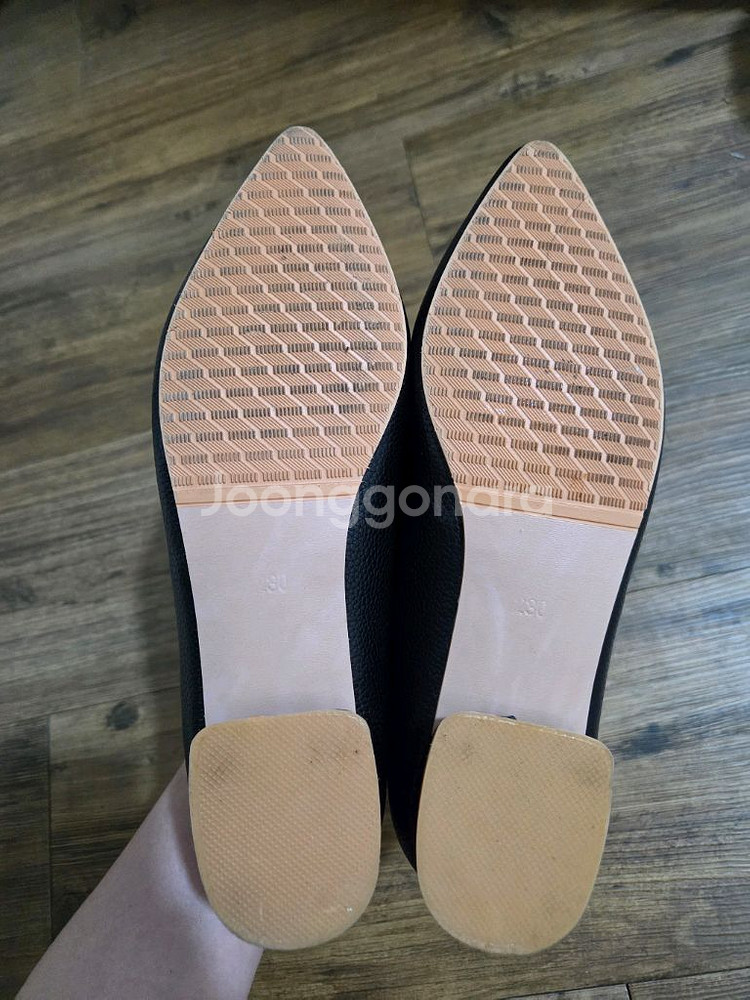 태슬 로퍼 블랙 3cm 230사이즈--2