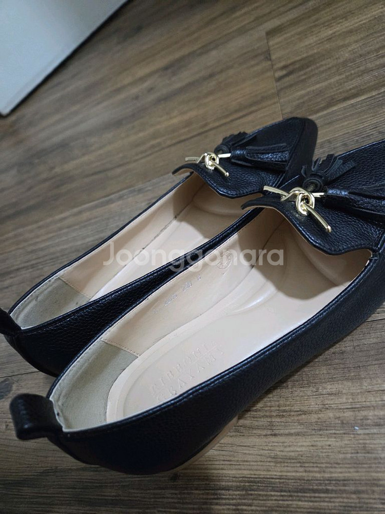 태슬 로퍼 블랙 3cm 230사이즈--3