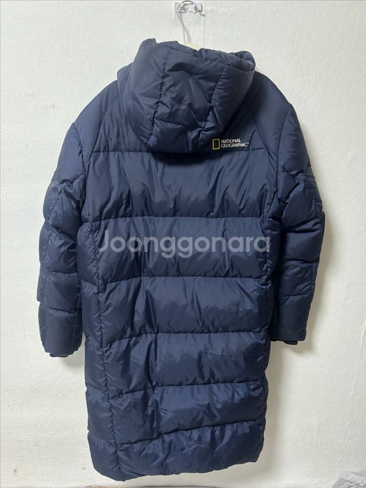 내셔널지오그래픽 롱패딩 네이비 L--4