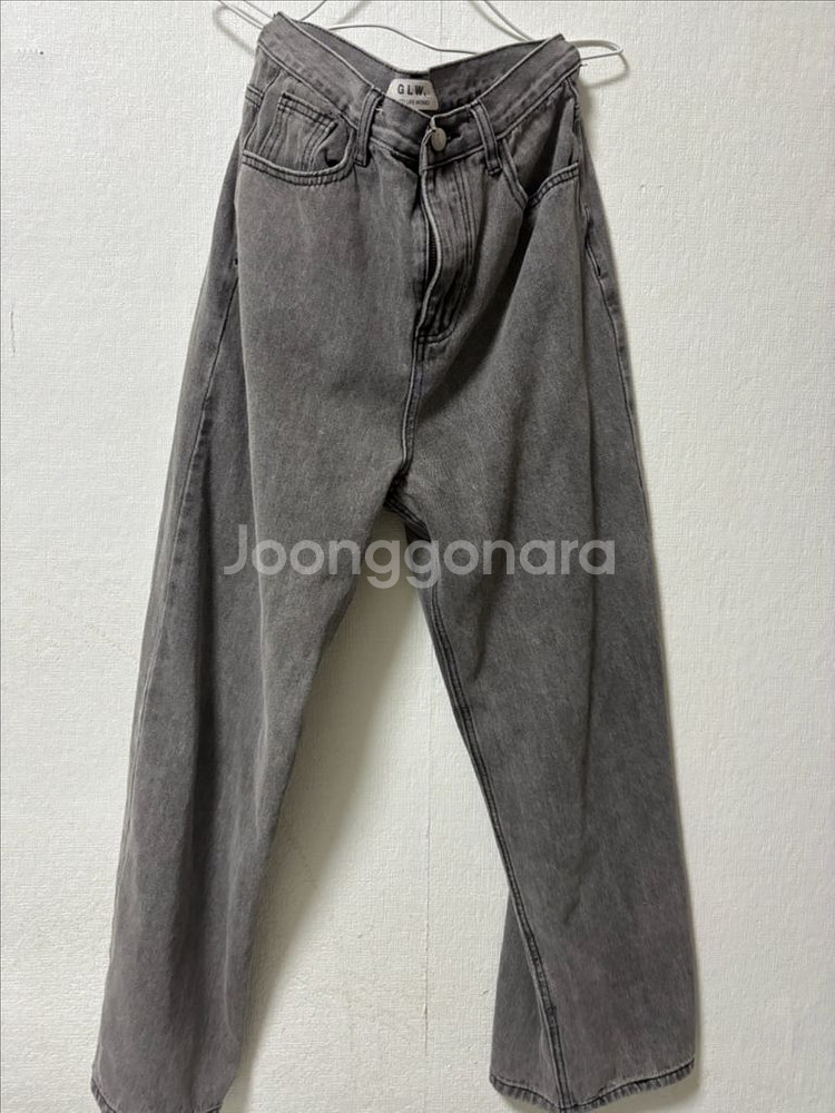 굿라이프웍스 와이드 데님팬츠--3