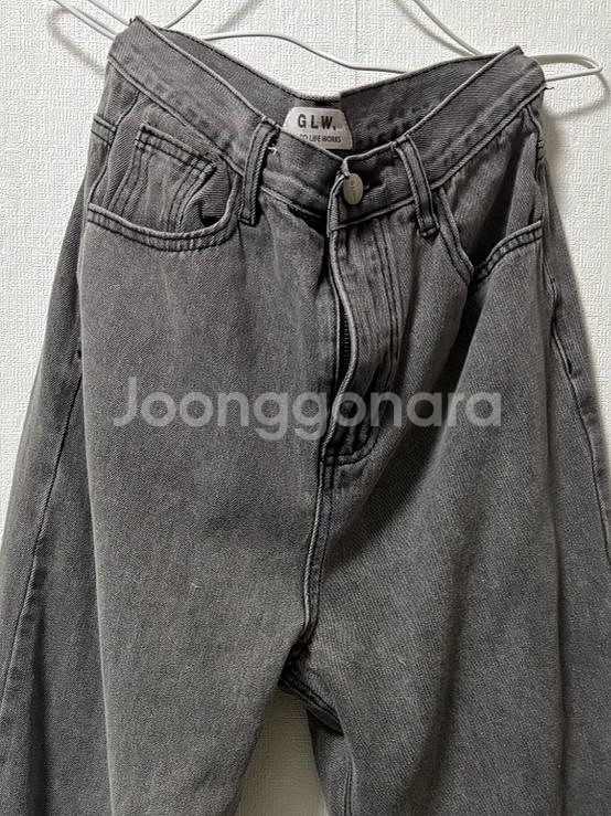 굿라이프웍스 와이드 데님팬츠--5