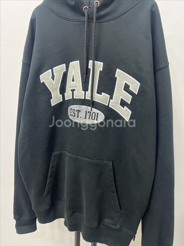 정품) YALE 예일 후드티 L--2