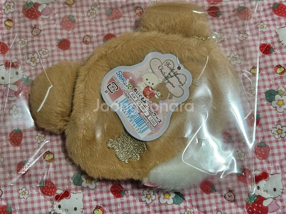 산엑스 리락쿠마 쥬얼체리 파우치(동전지갑)--2