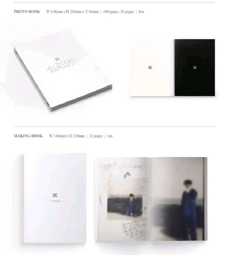 미개봉]방탄 BE 디럭스 앨범 3개일괄--2