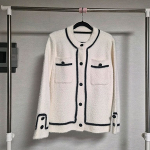 한번실착!프리)아이보리 퍼지 단아한 자켓