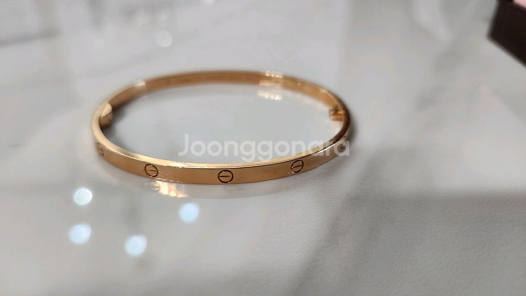 18k 까르*에 러브팔찌 17호 제작형--0