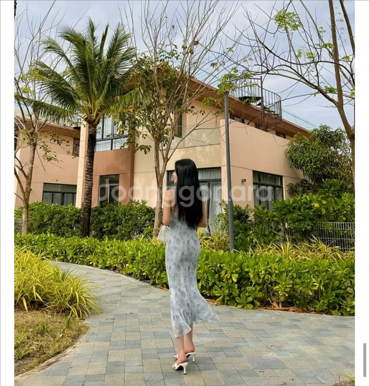 (새상품)휴양지원피스 바캉스원피스 머메이드 롱원피스--2