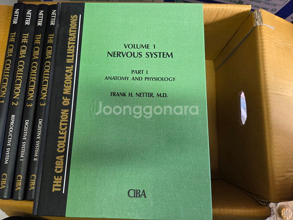 의학해부도원서 THE CIBA COLLECTION--1