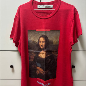 오프화이트 반팔 티셔츠 XS