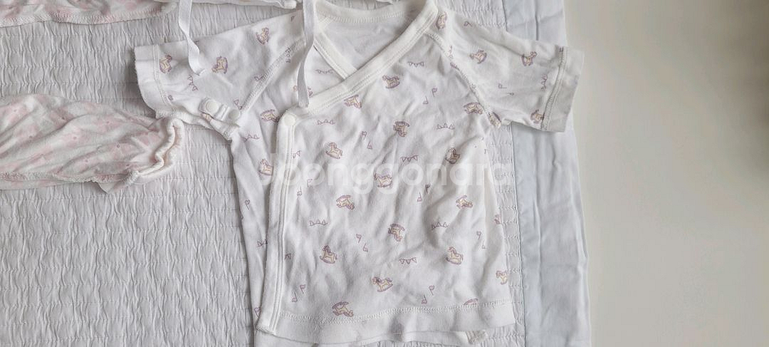 신생아 배냇저고리 6벌 일괄 (무료배송)--3