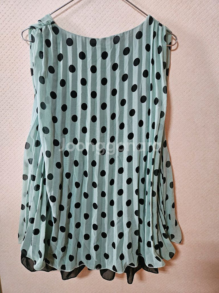 귀여운땡땡초록원피스^^--2