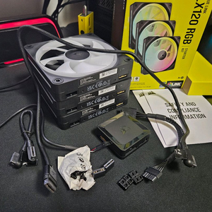 커세어 LX120 RGB STARTER KIT 블랙