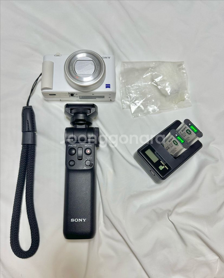 소니 ZV-1 화이트 카메라 세트--0