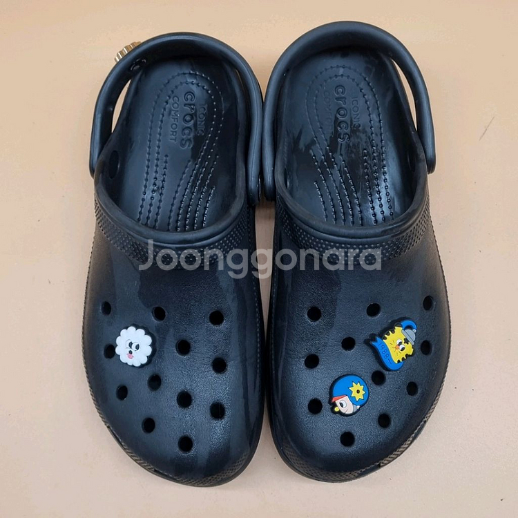 크록스 클래식 클로그 플랫폼 샌들250--1