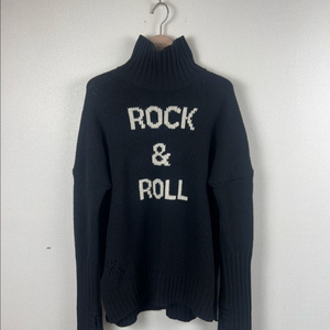 쟈딕앤볼테르 ROCK&ROLL 하이넥 메리노울 스웨터
