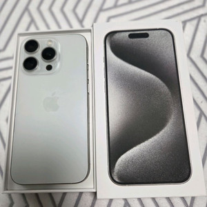 아이폰 15pro 256gb 화이트티타늄