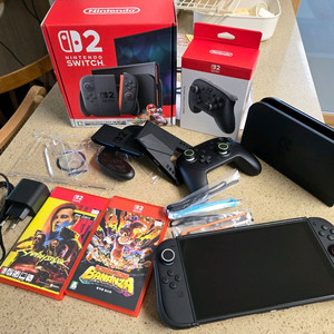 닌텐도 스위치 2 꿀매! 풀세트 거의 새상품 급처!