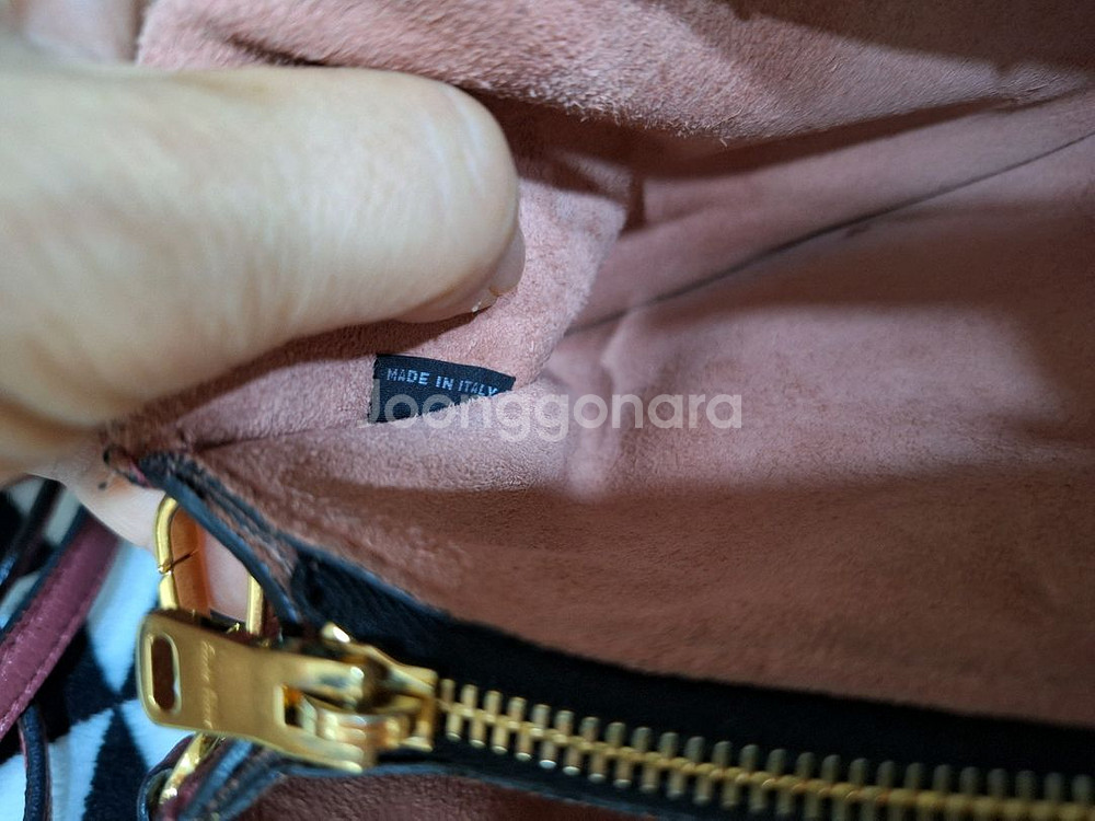 (정품)미우미우 마드라스 크로스백--6