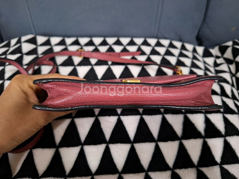 (정품)미우미우 마드라스 크로스백--4