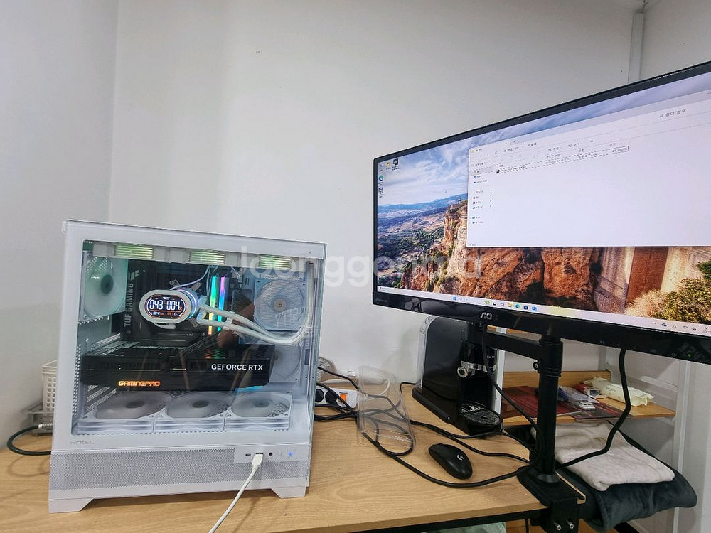 9950x3d 5080 초 고사양 게이밍 컴퓨터 떨이합--2