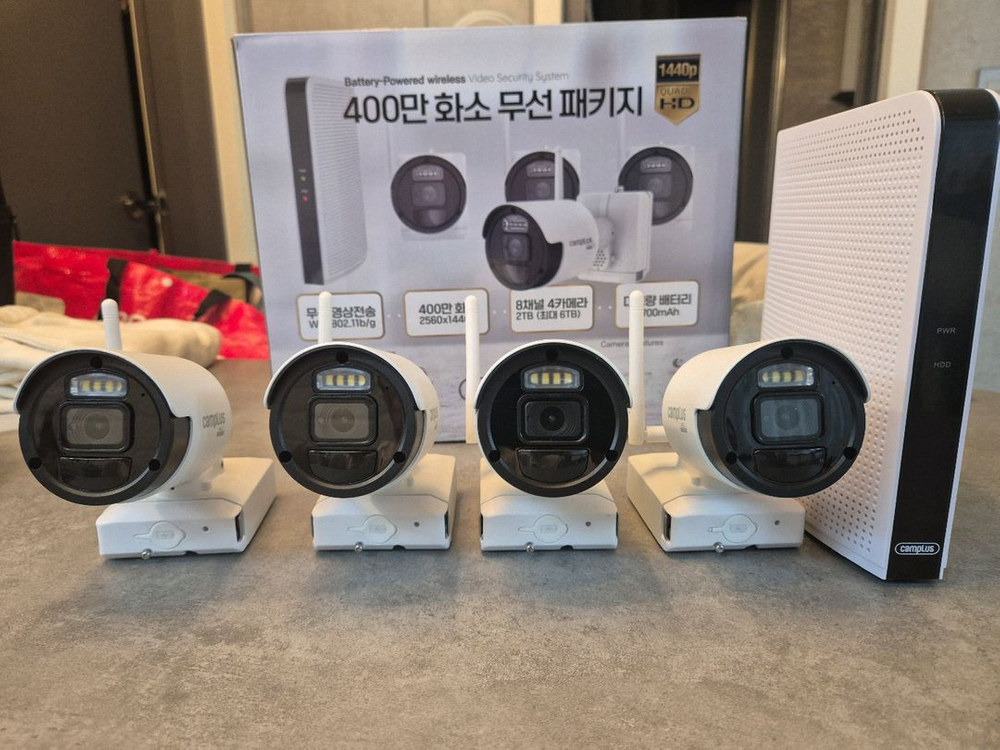 캠플러스 완전 무선 cctv--2